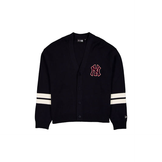 New York Yankees Navy Knit Cardigan