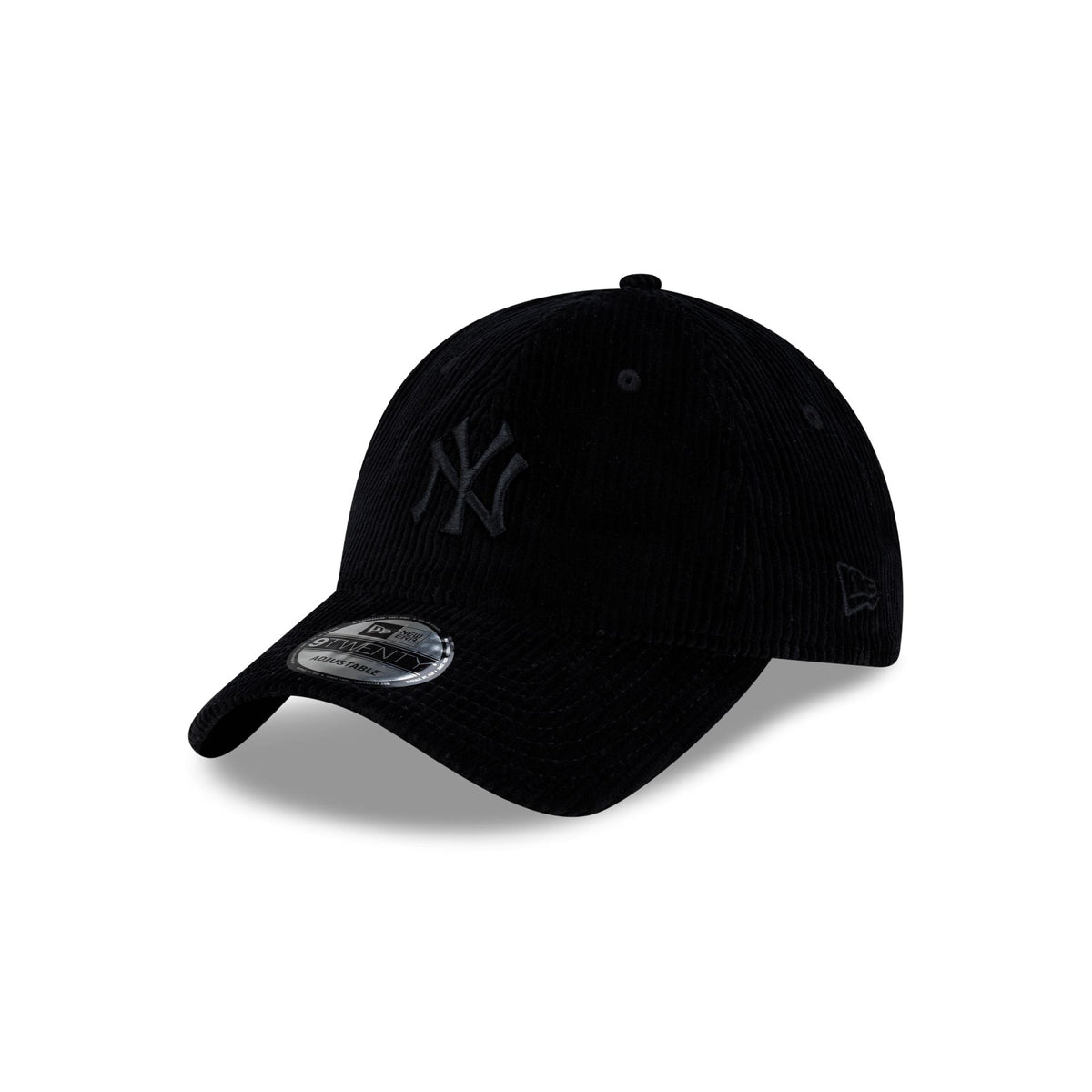 New York Yankees Black Corduroy 9TWENTY Adjustable Hat