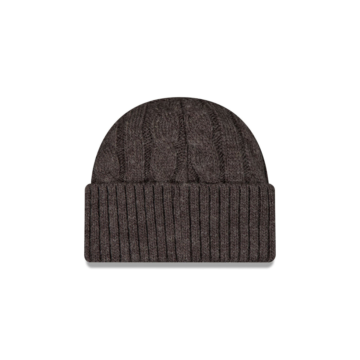 Los Angeles Dodgers Short Cuff Cable Knit Gray Beanie Hat