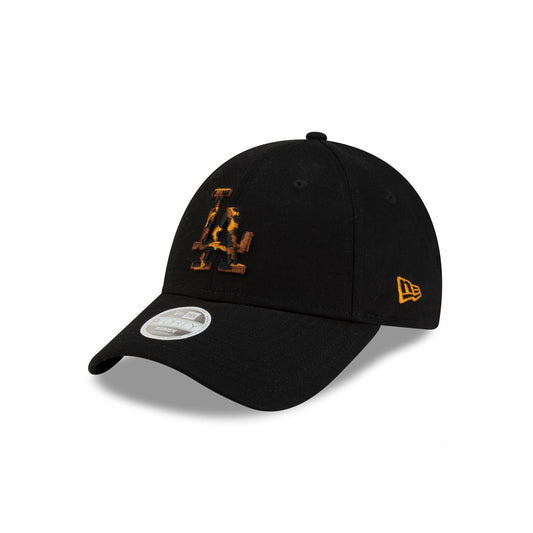 Los Angeles Dodgers Animal Print Women's Black 9FORTY Adjustable Hat
