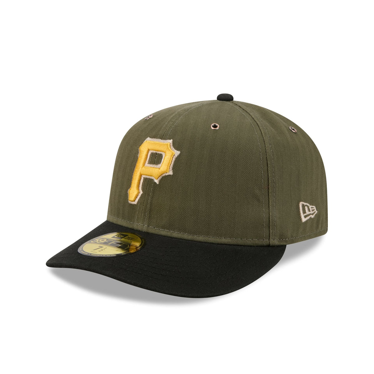 Pittsburgh Pirates Three Looms American Herringbone 59FIFTY Fitted Hat