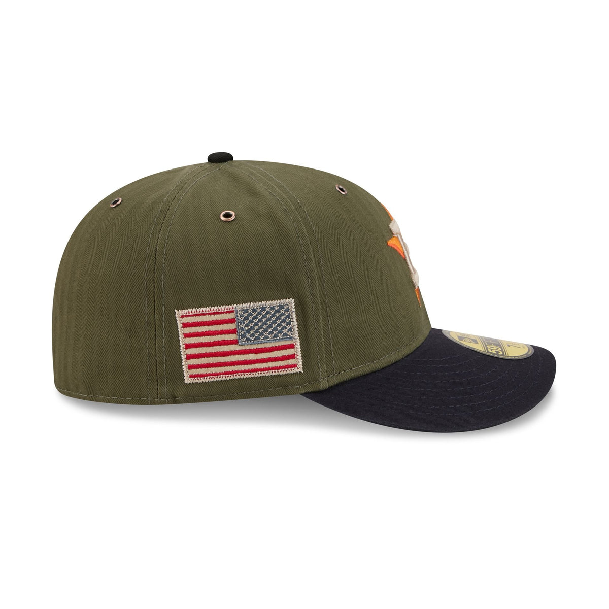 Houston Astros Three Looms American Herringbone 59FIFTY Fitted Hat