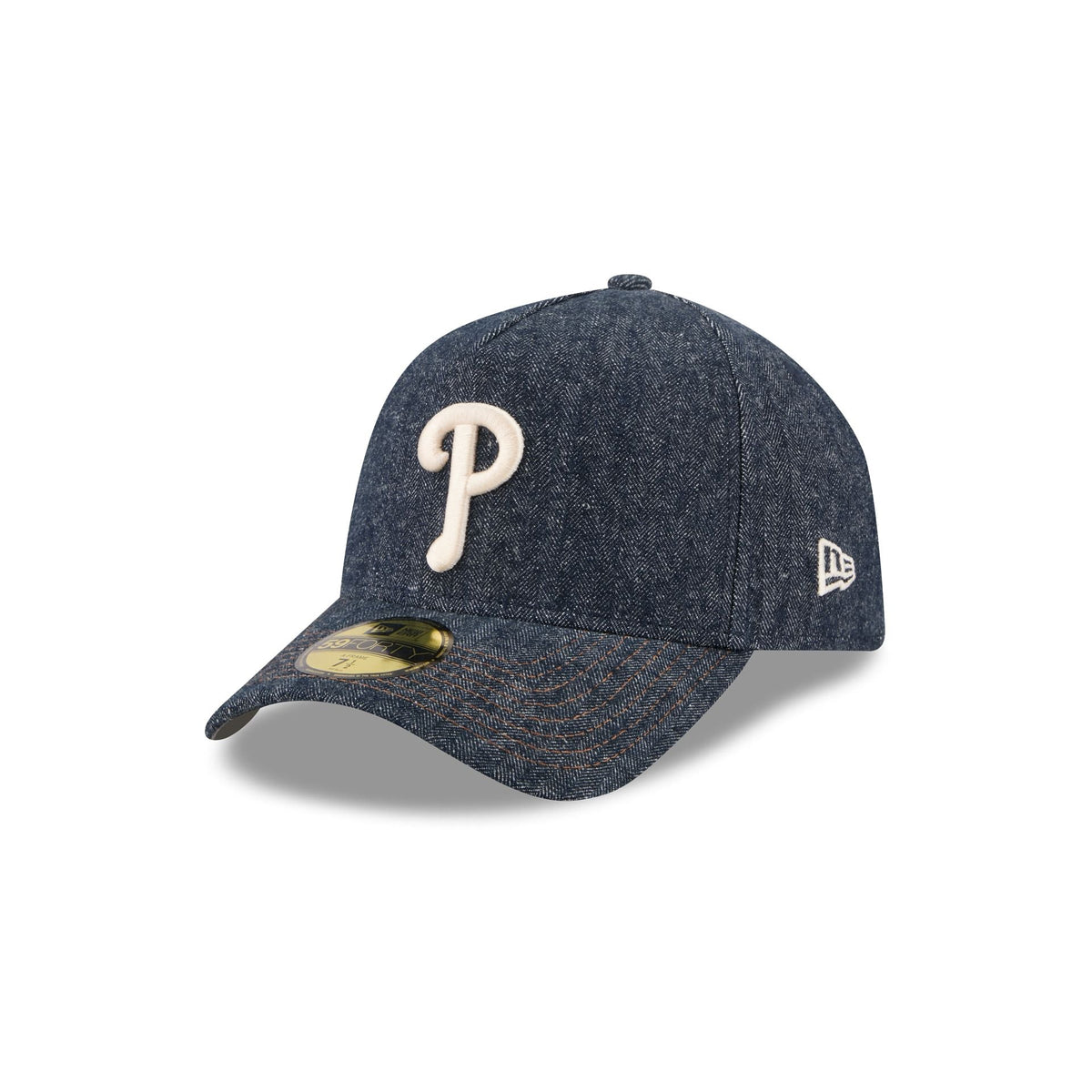Philadelphia Phillies Denim 59FORTY A-Frame Fitted Hat