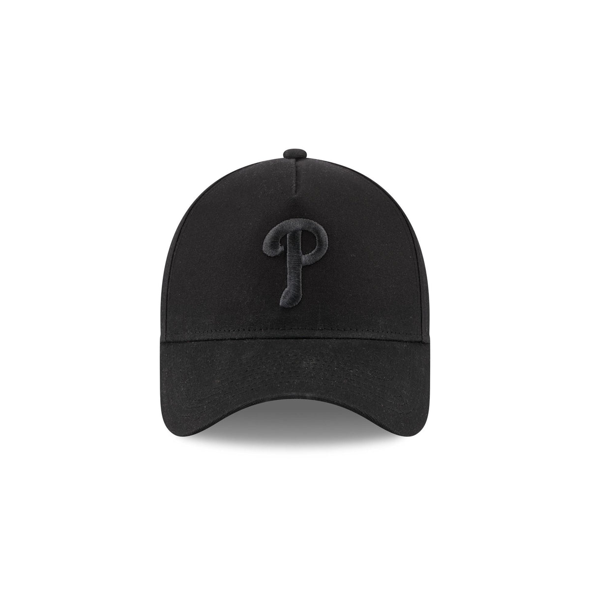 Philadelphia Phillies Waxed Canvas Black 59FORTY A-Frame Fitted Hat