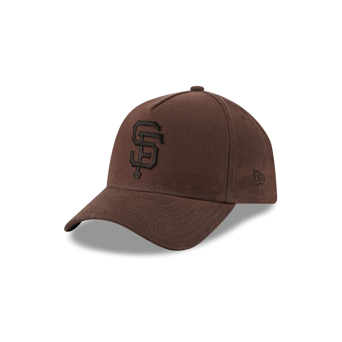 San Francisco Giants Waxed Canvas Brown 59FORTY A-Frame Fitted Hat