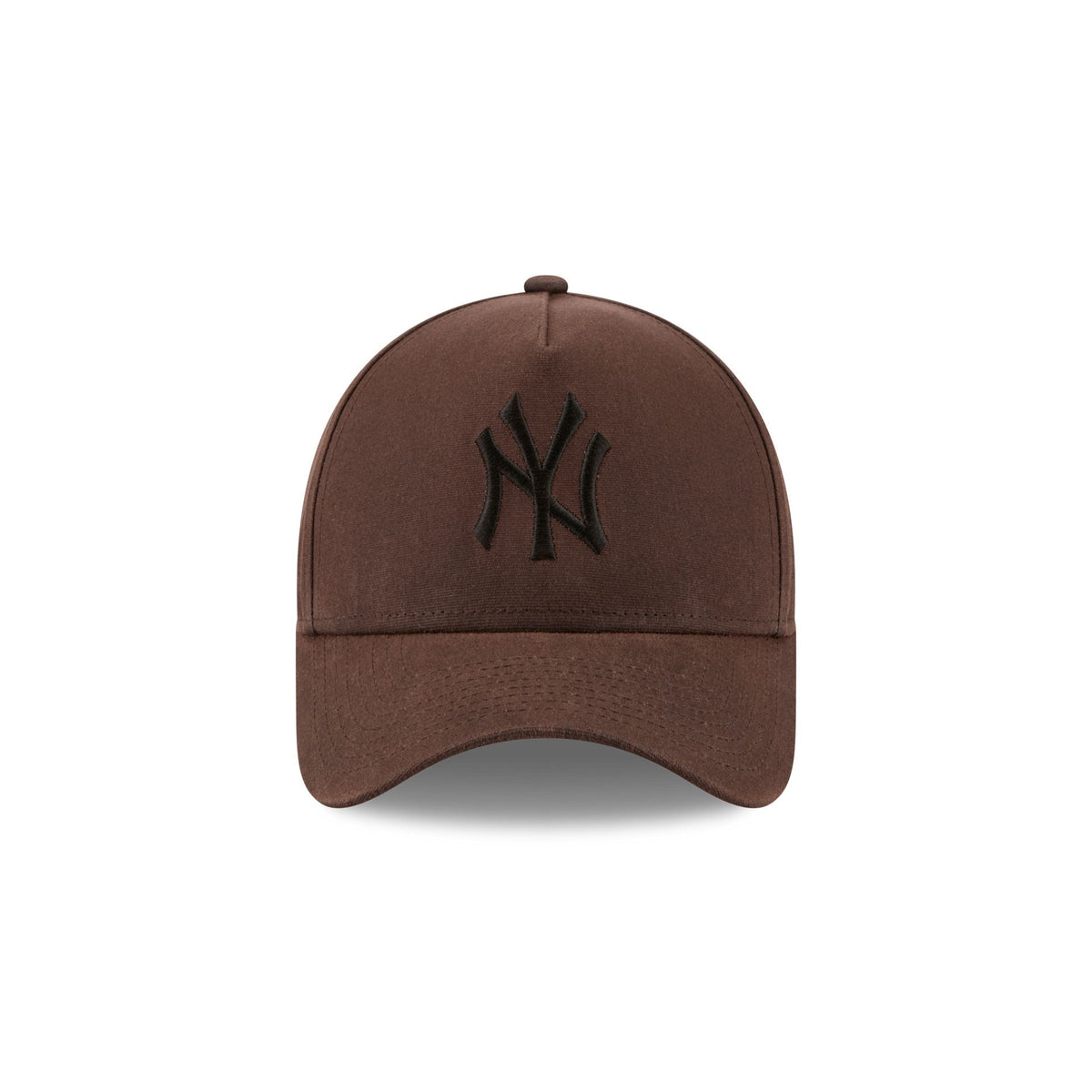 New York Yankees Waxed Canvas Brown 59FORTY A-Frame Fitted Hat