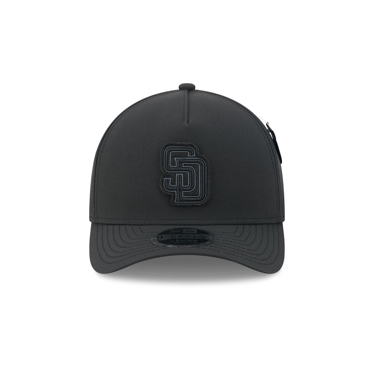 Alpha Industries x San Diego Padres Nylon Black 9FORTY M-Crown A-Frame Snapback Hat