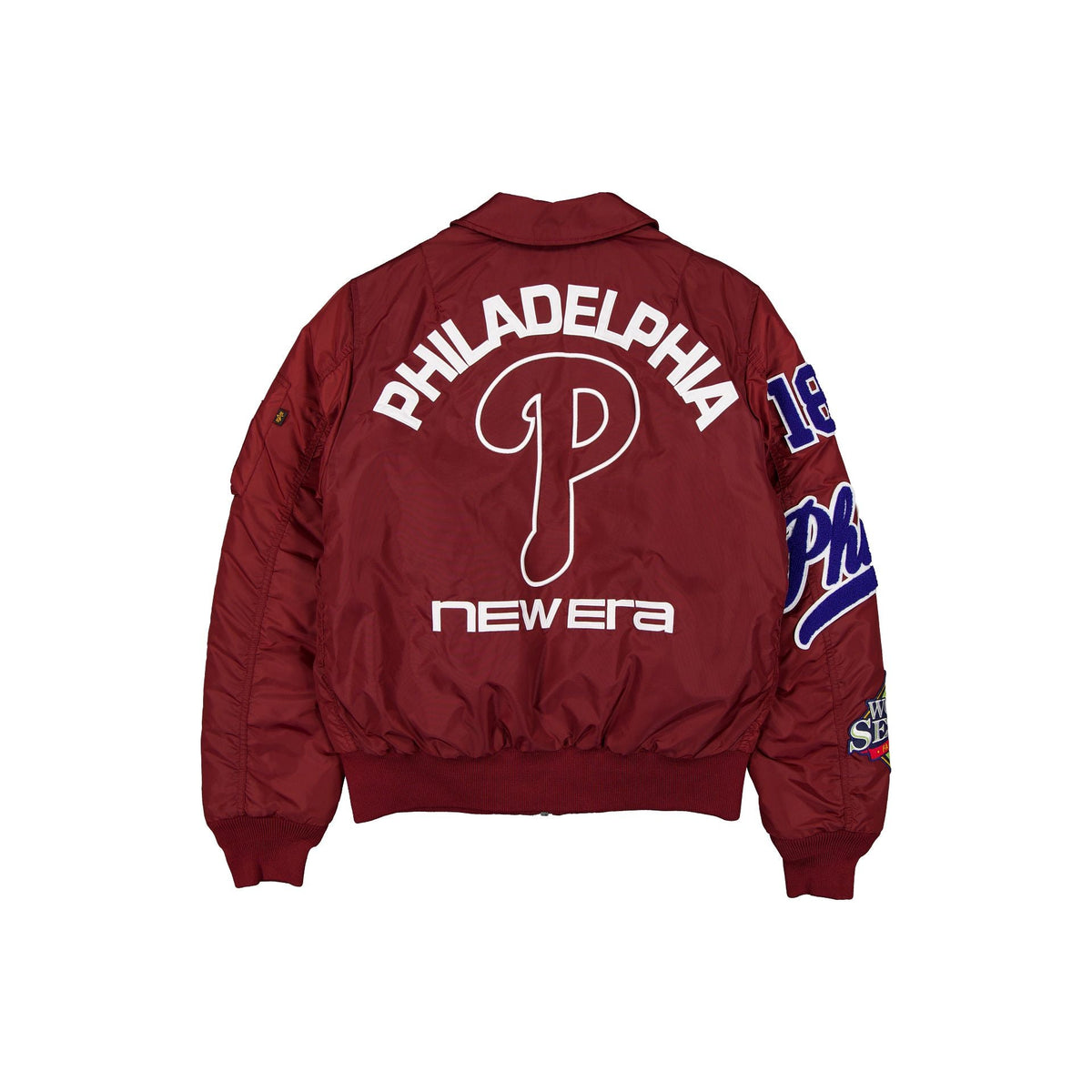 Alpha Industries x Philadelphia Phillies MA-1 Flight Jacket