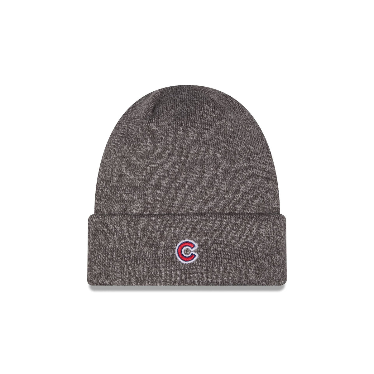 Chicago Cubs Heather Gray Tonal Beanie Hat