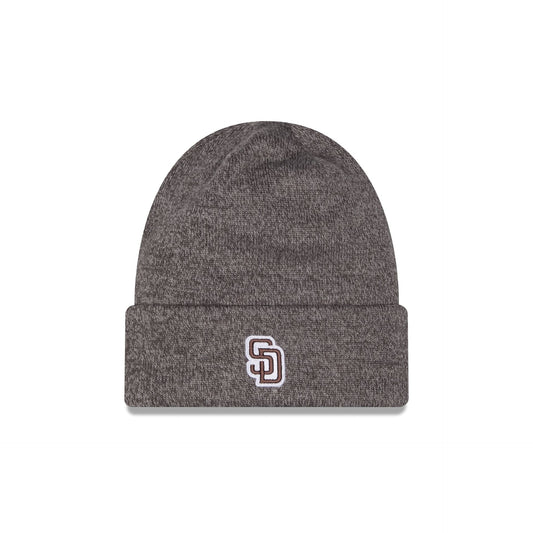 San Diego Padres Heather Gray Tonal Beanie Hat
