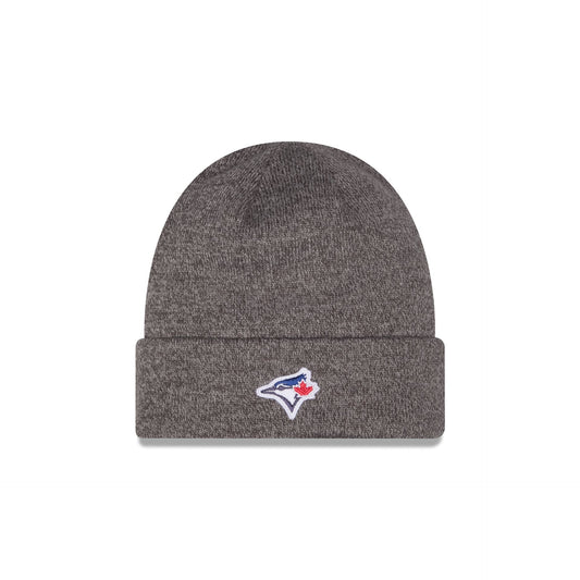 Toronto Blue Jays Heather Gray Tonal Beanie Hat