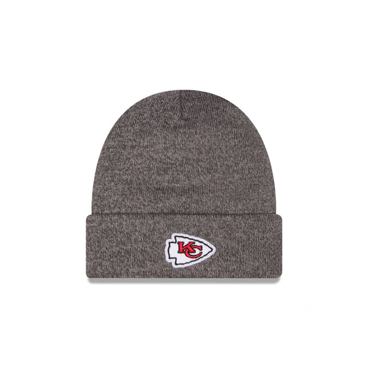 Kansas City Chiefs Heather Gray Tonal Beanie Hat