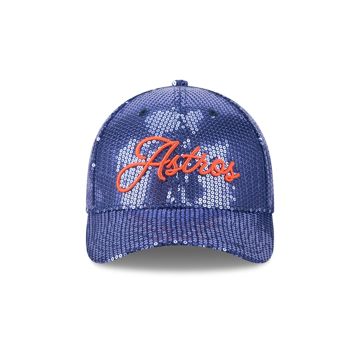 Houston Astros Sequin Script Women's 9FORTY M-Crown Snapback Hat