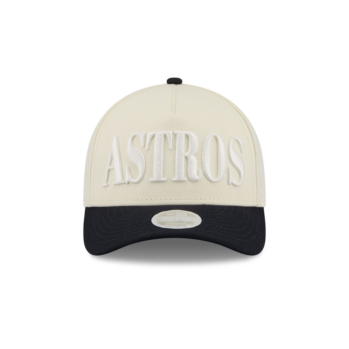 Houston Astros Two Tone Chrome Women's 9FORTY M-Crown A-Frame Snapback Hat