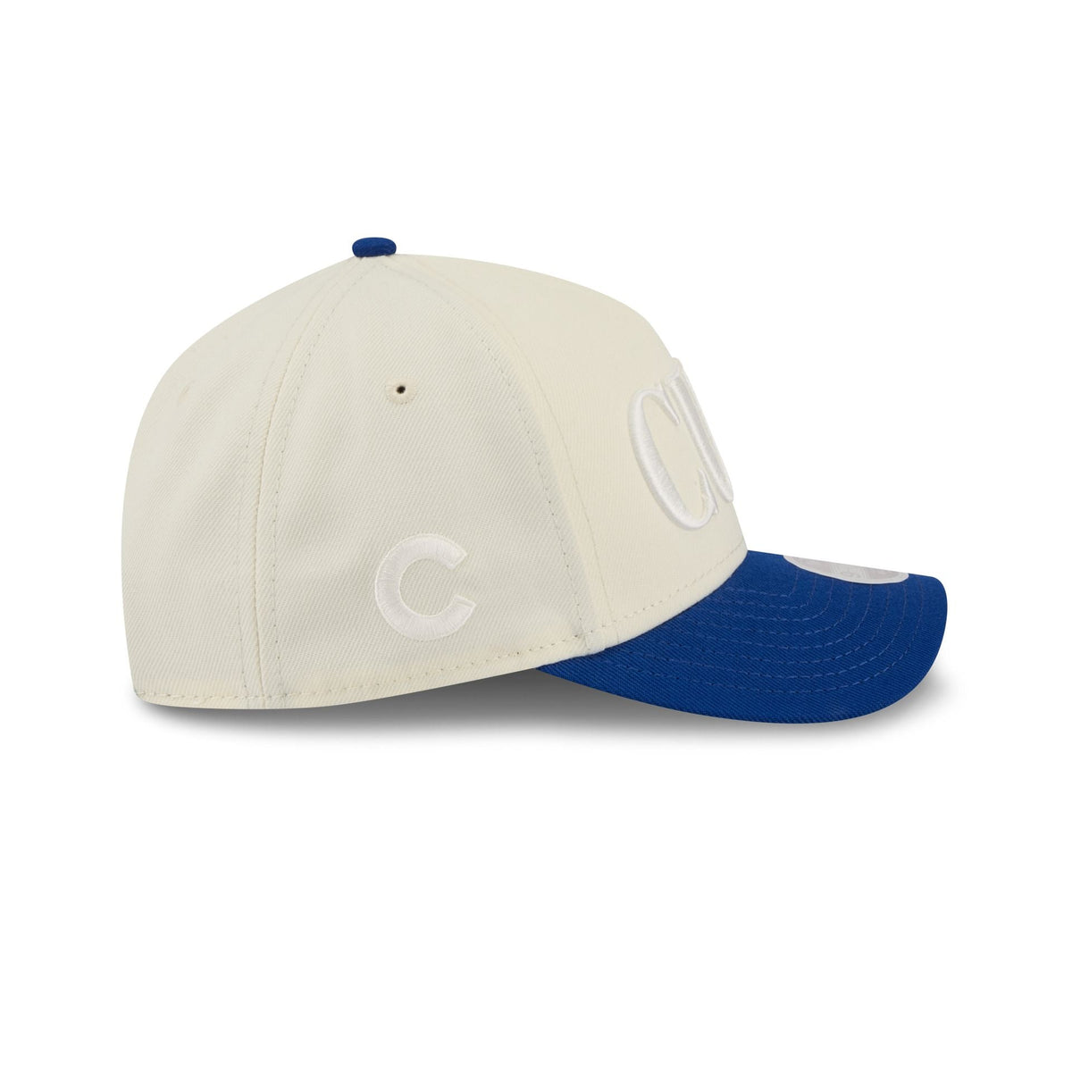 Chicago Cubs Two Tone Chrome Women's 9FORTY M-Crown A-Frame Snapback Hat