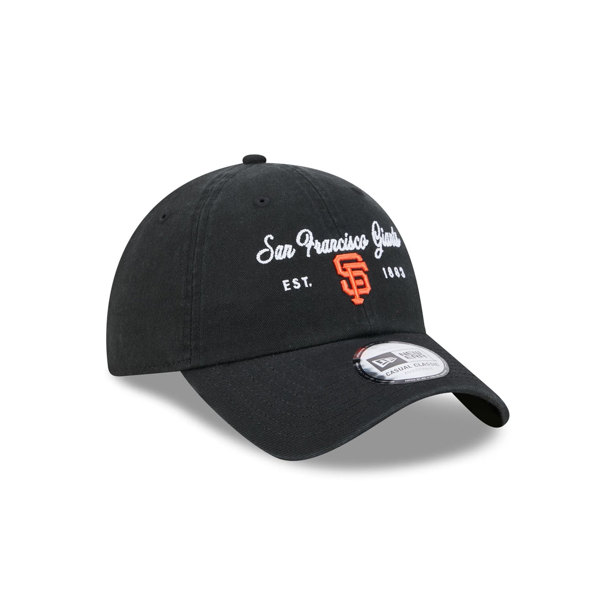 San Francisco Giants Script Wordmark Casual Classic Adjustable Hat
