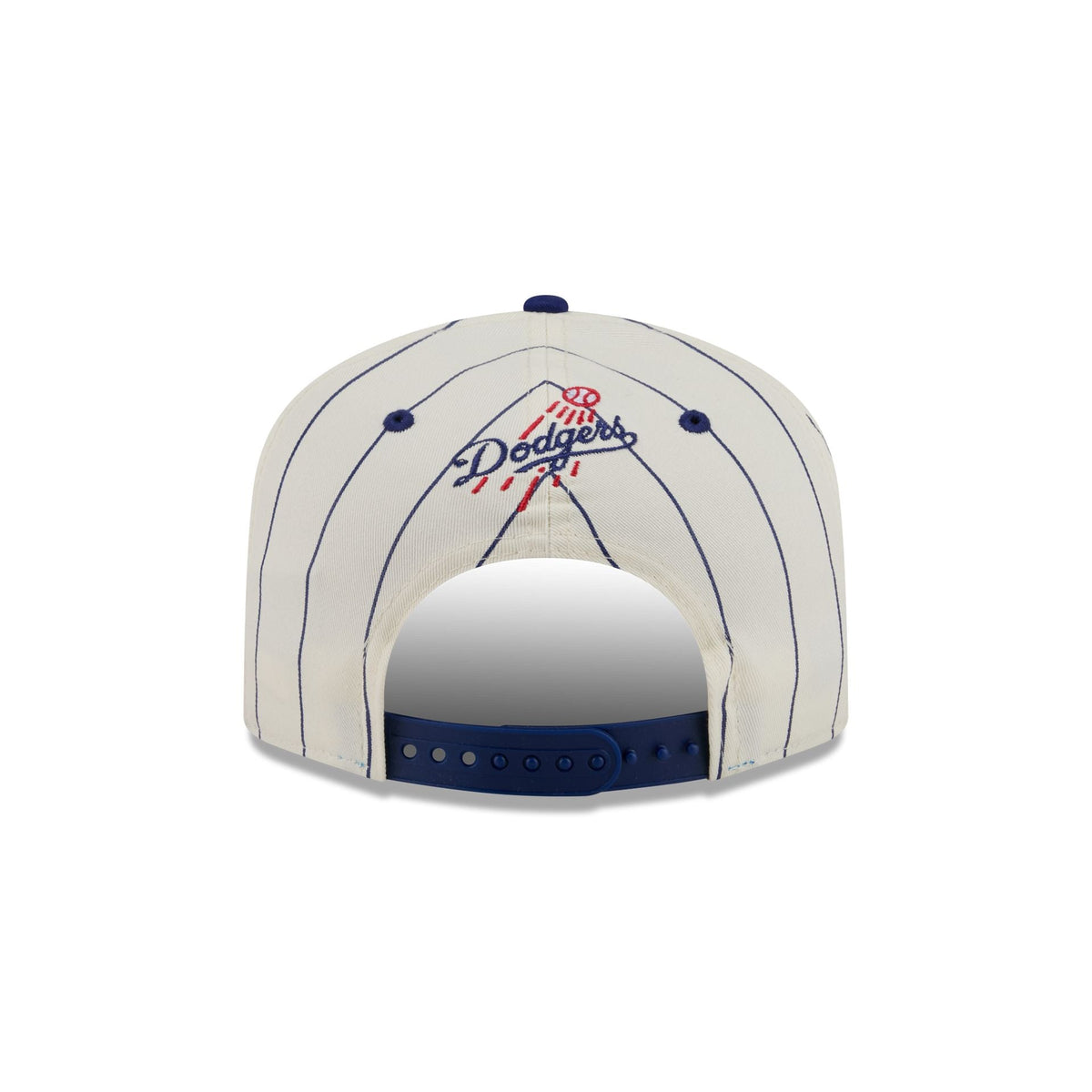 Los Angeles Dodgers Chrome White Pinstripe 19TWENTY Snapback Hat