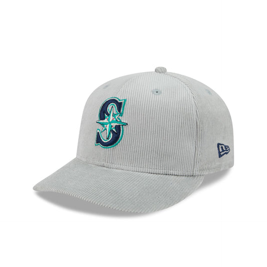 Seattle Mariners Light Gray Corduroy 59FIFTY Fitted Hat