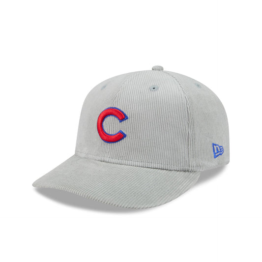 Chicago Cubs Light Gray Corduroy 59FIFTY Fitted Hat
