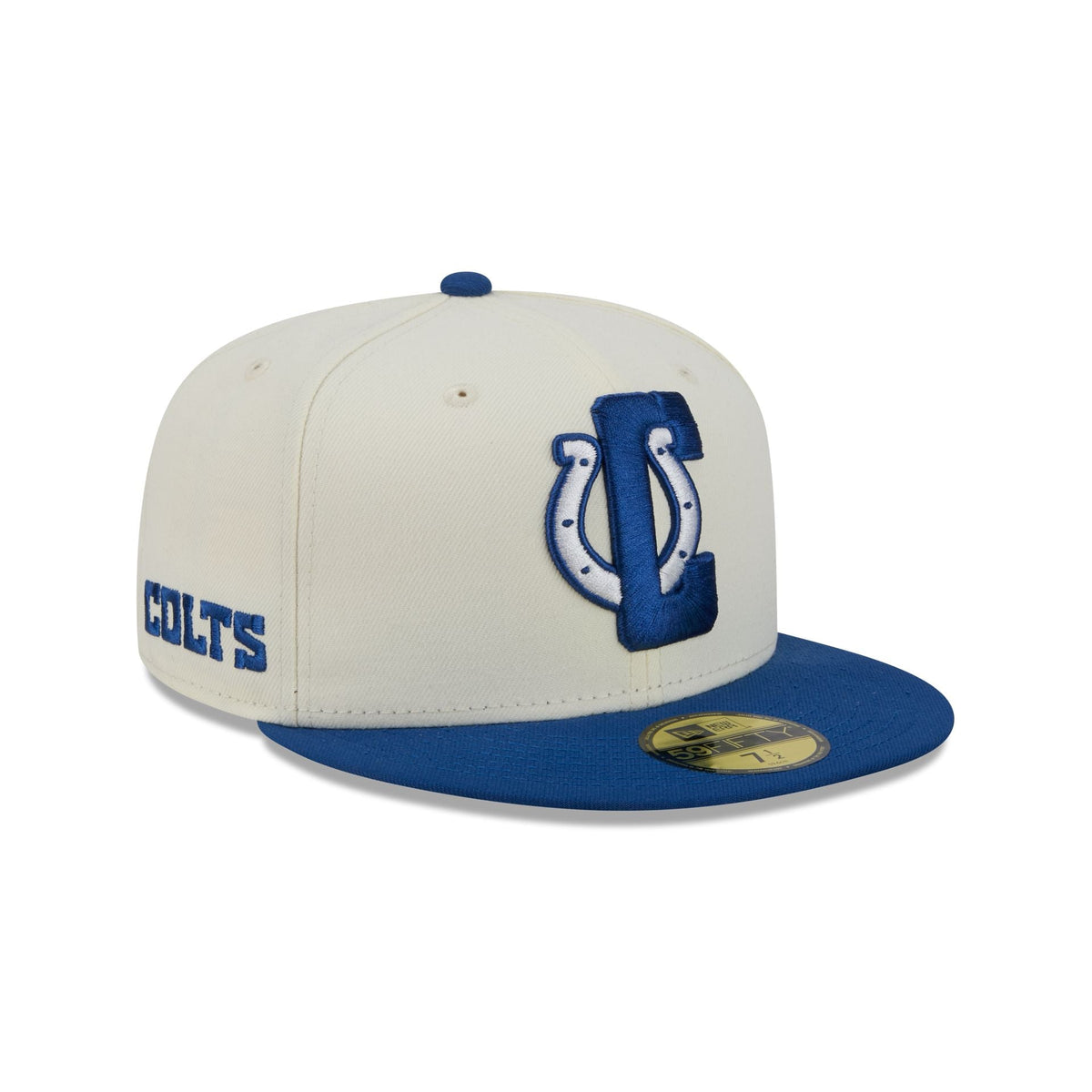 Indianapolis Colts Deceptor Chrome White 59FIFTY Fitted Hat