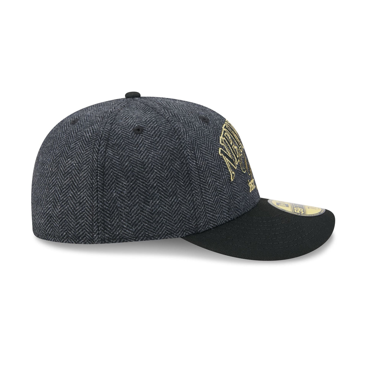 New York Yankees Black Faux Wool 59FIFTY Fitted Hat