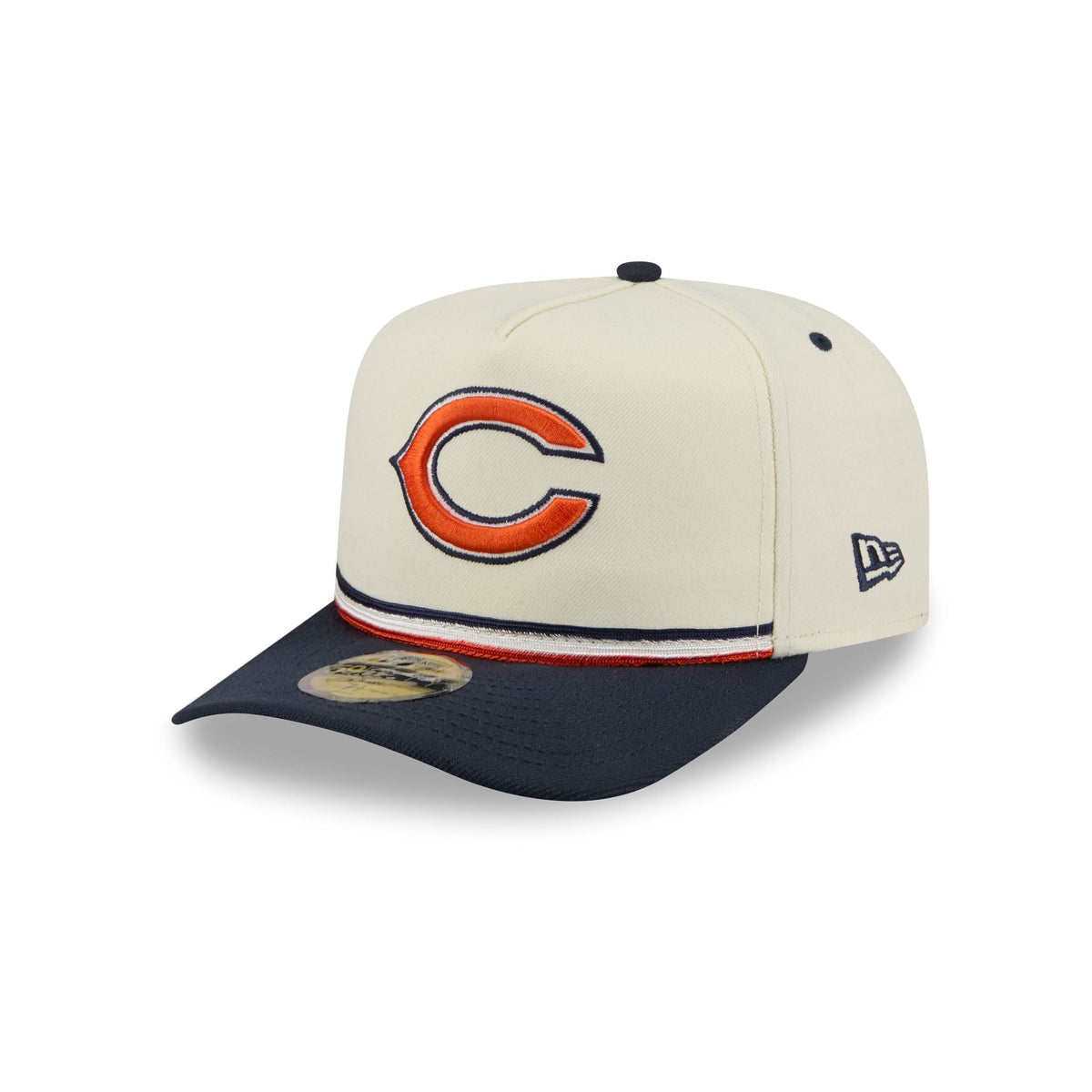 Chicago Bears Vintage Stripe 59FIFTY A-Frame Fitted Hat
