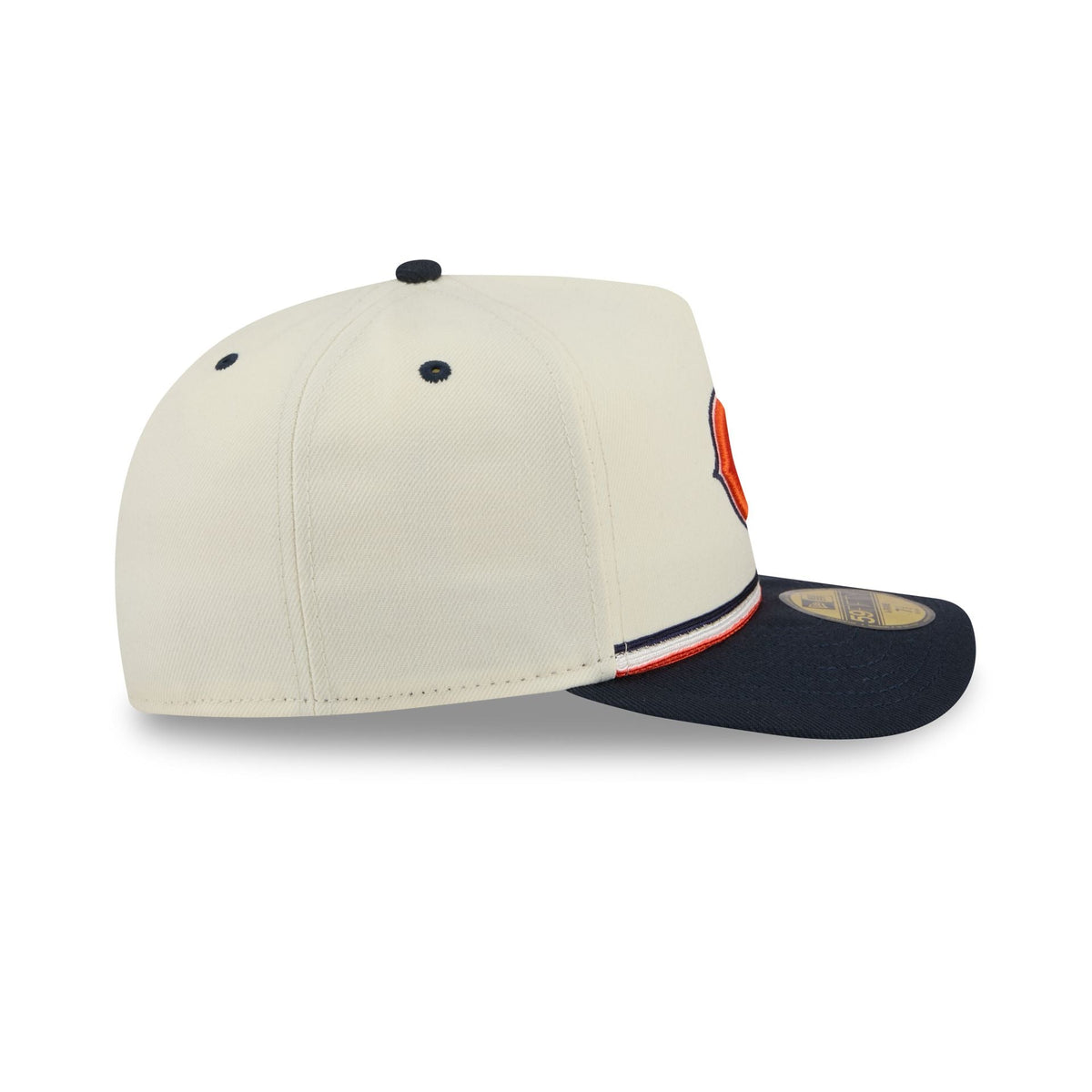 Chicago Bears Vintage Stripe 59FIFTY A-Frame Fitted Hat