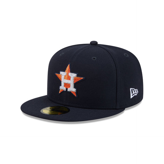 Houston Astros Rhinestone Badge 59FIFTY Fitted Hat
