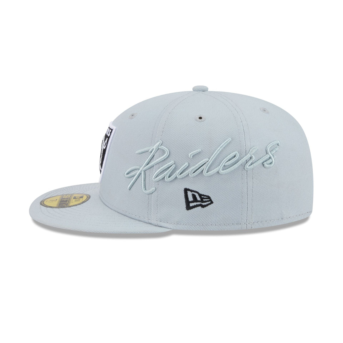 Las Vegas Raiders Side Script 59FIFTY Fitted Hat