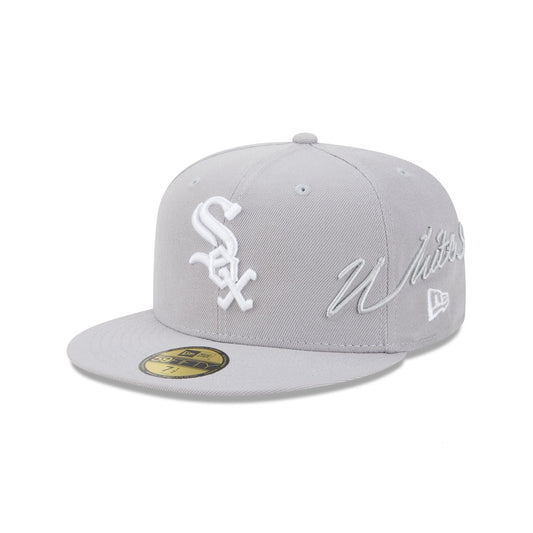 Chicago White Sox Side Script 59FIFTY Fitted Hat