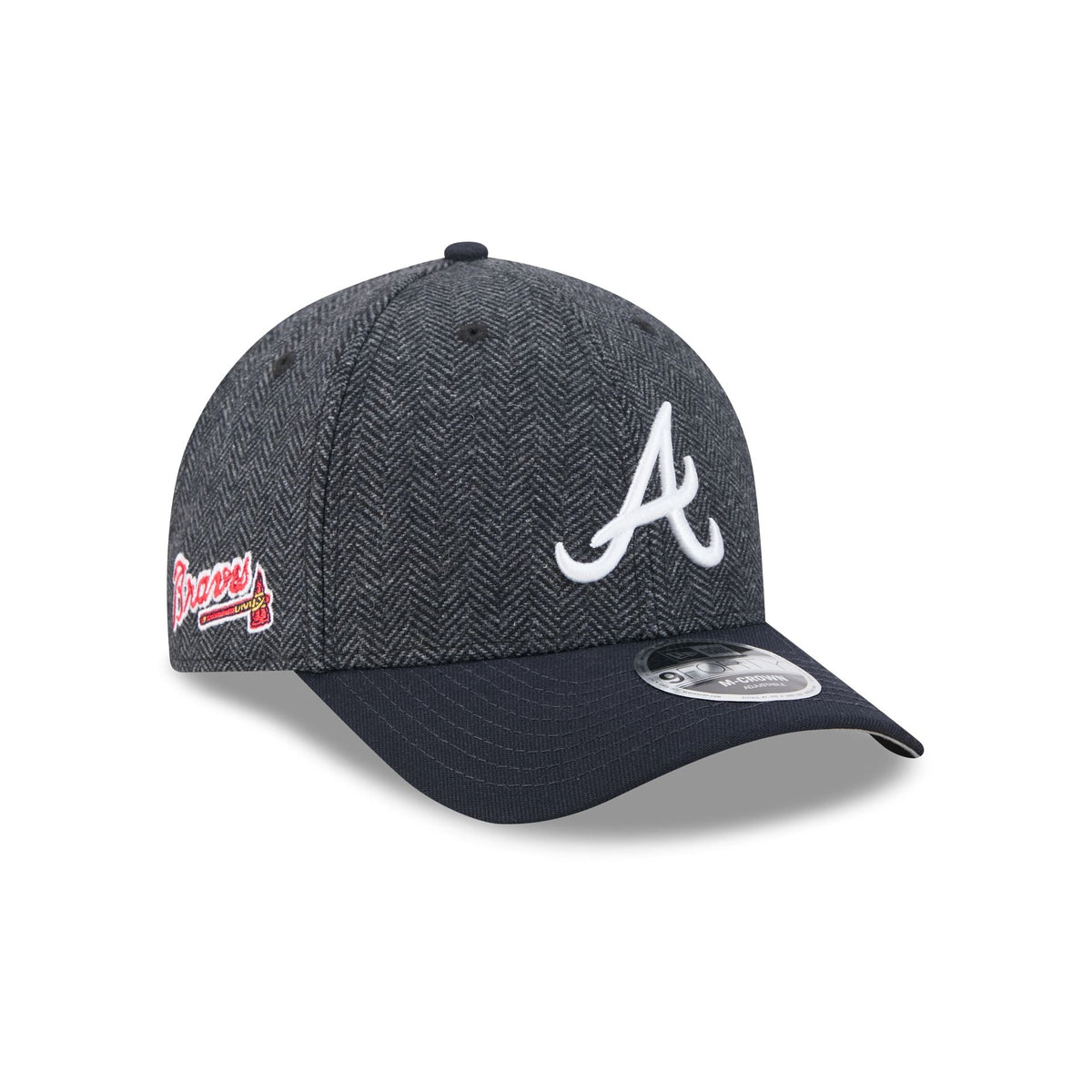 Atlanta Braves Faux Wool 9FORTY M-Crown Snapback Hat