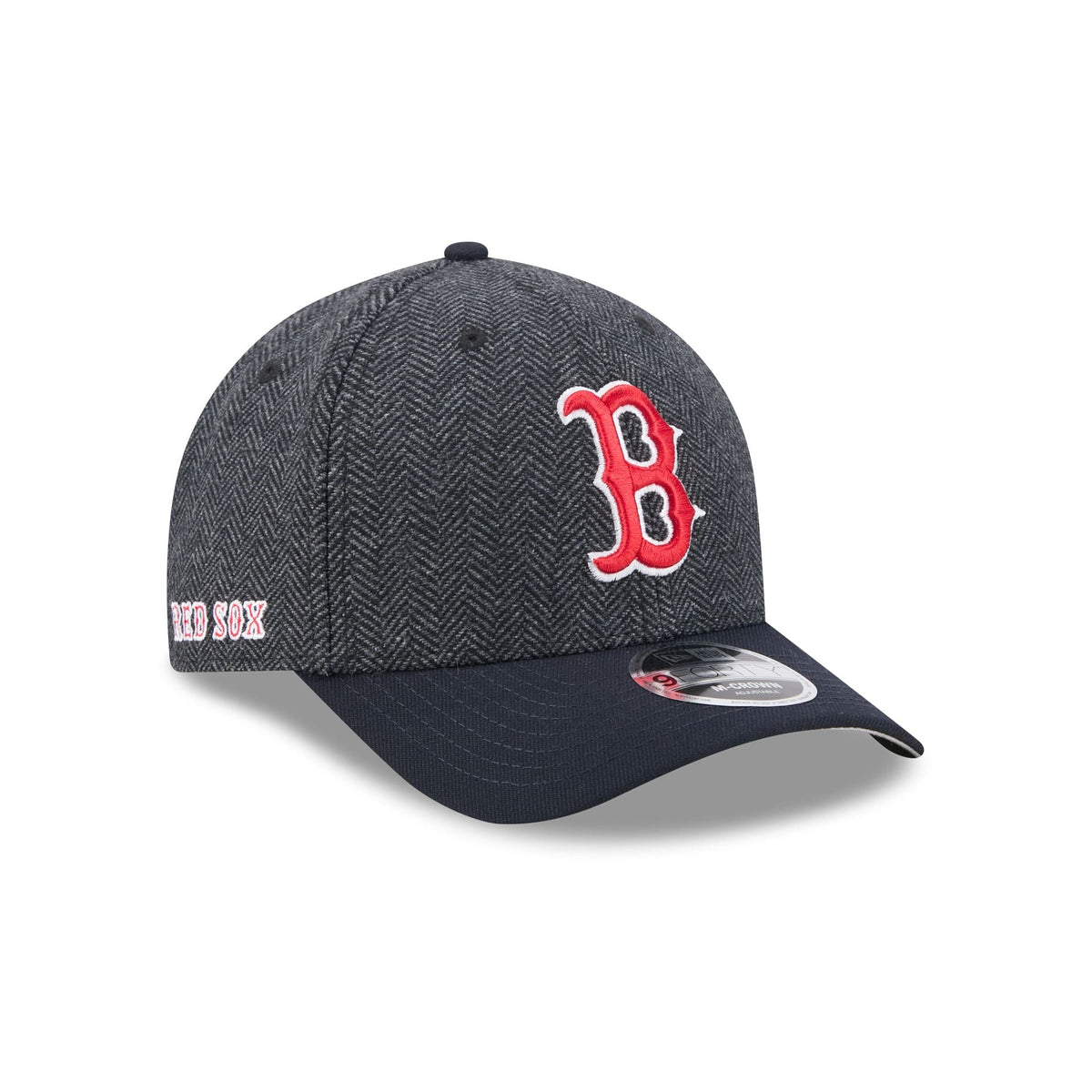 Boston Red Sox Faux Wool 9FORTY M-Crown Snapback Hat
