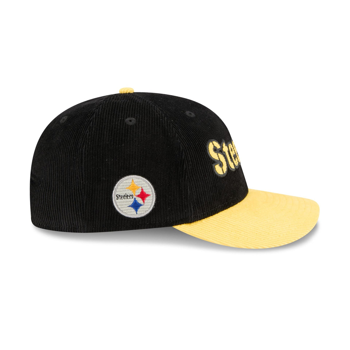 Pittsburgh Steelers Two Tone Corduroy 9FIFTY Snapback Hat