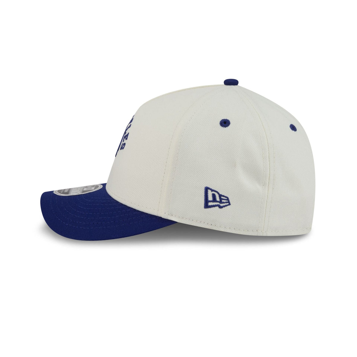 Los Angeles Dodgers Arched Graphic Chrome White 9FORTY M-Crown A-Frame Snapback Hat