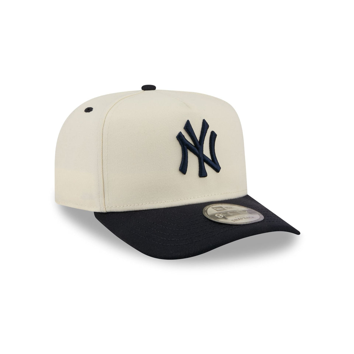 New York Yankees Statement Back Chrome White 9FIFTY A-Frame Snapback Hat