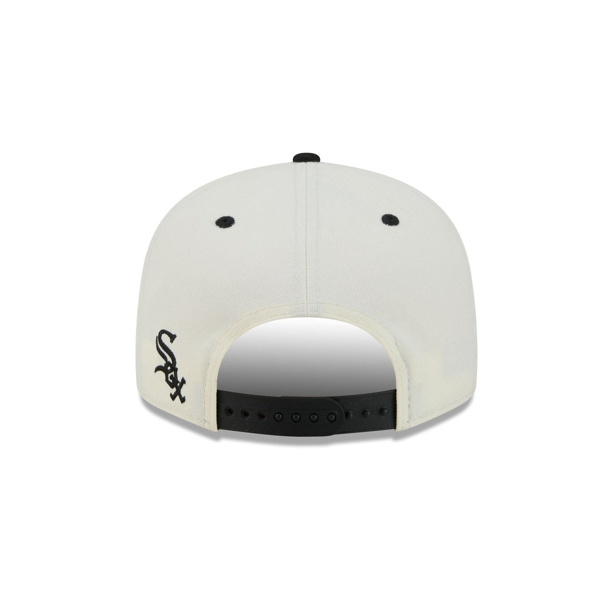Chicago White Sox Classic Stacked Chrome 9FIFTY Snapback Hat