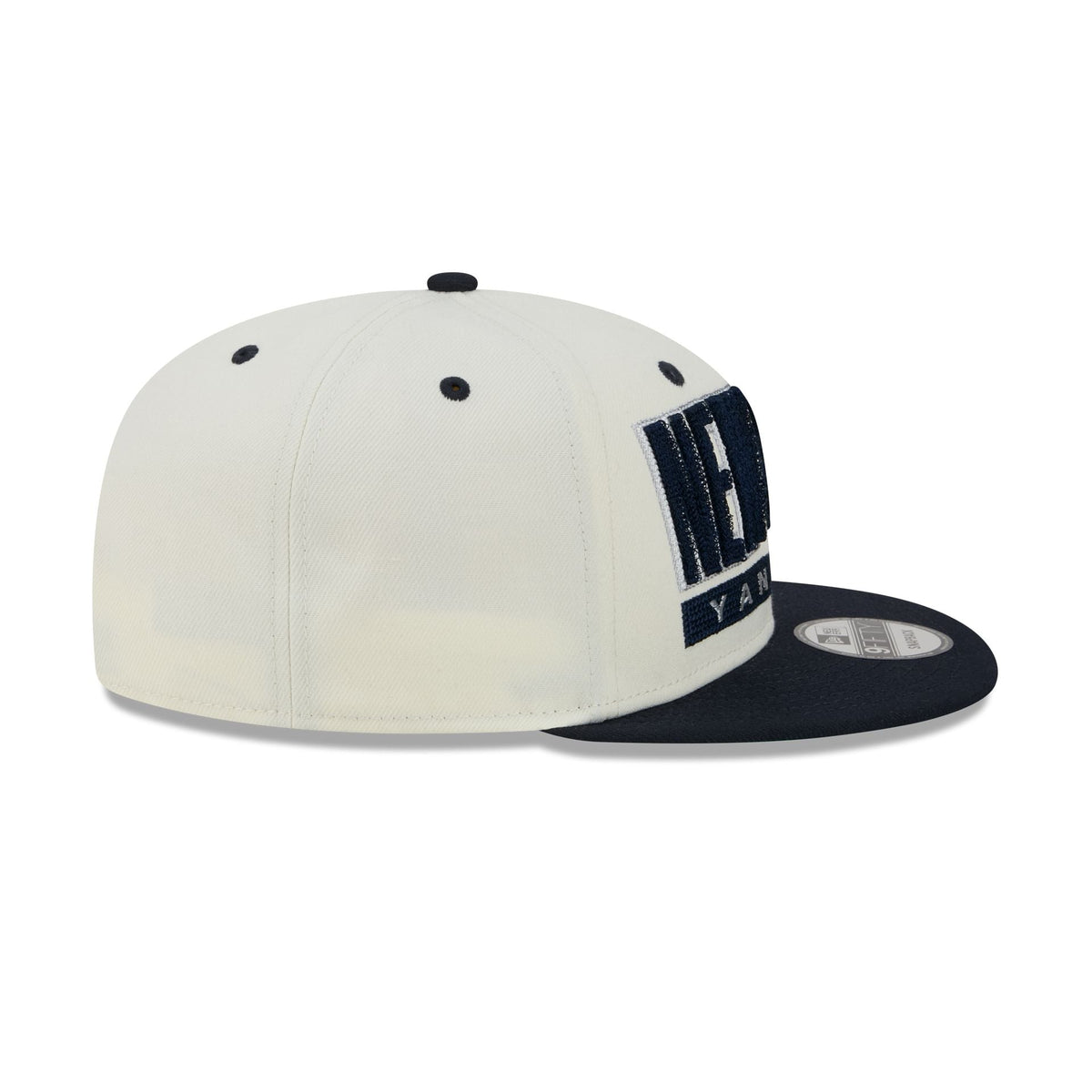 New York Yankees Classic Stacked Chrome 9FIFTY Snapback Hat