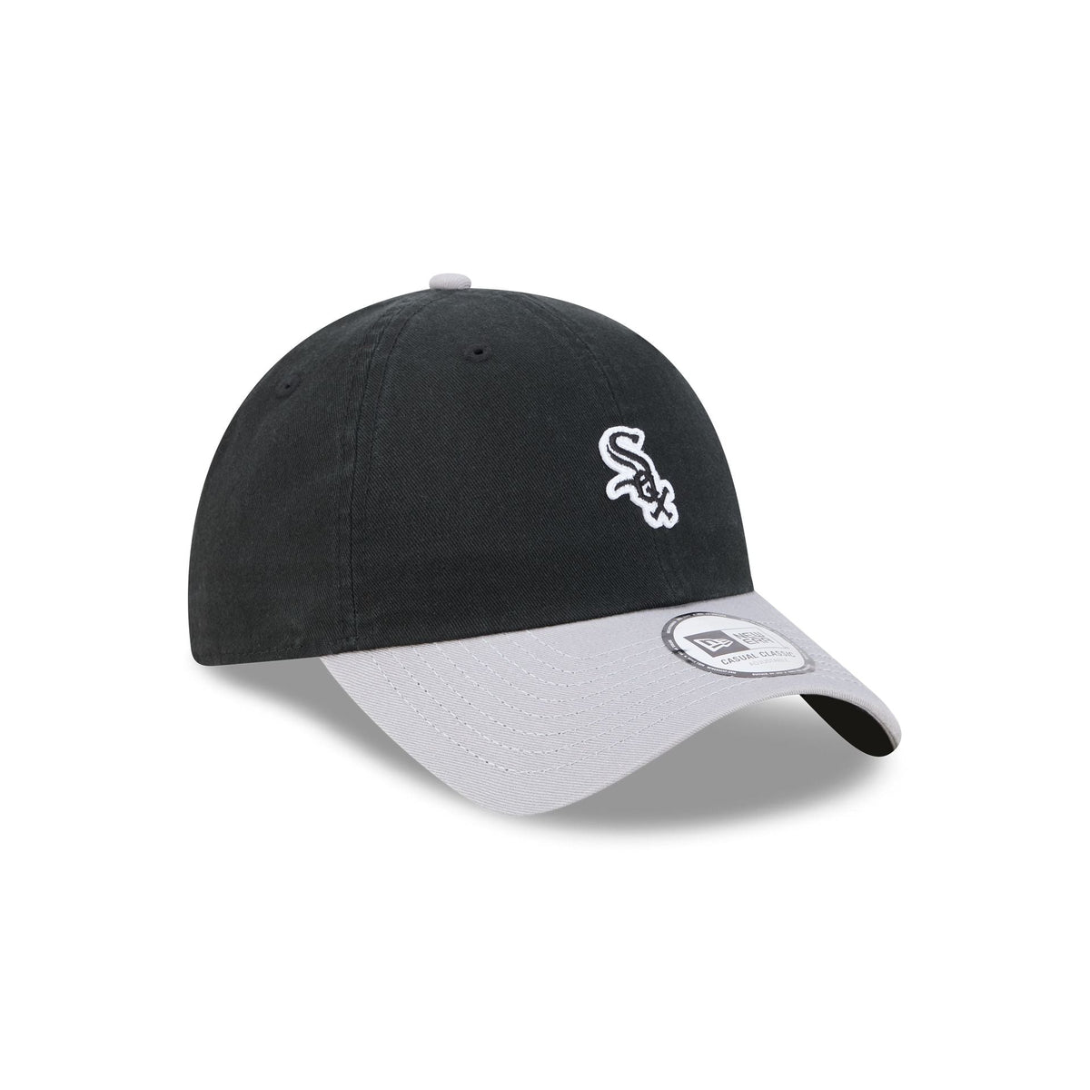 Chicago White Sox Mini Logo Two Tone Casual Classic Adjustable Hat