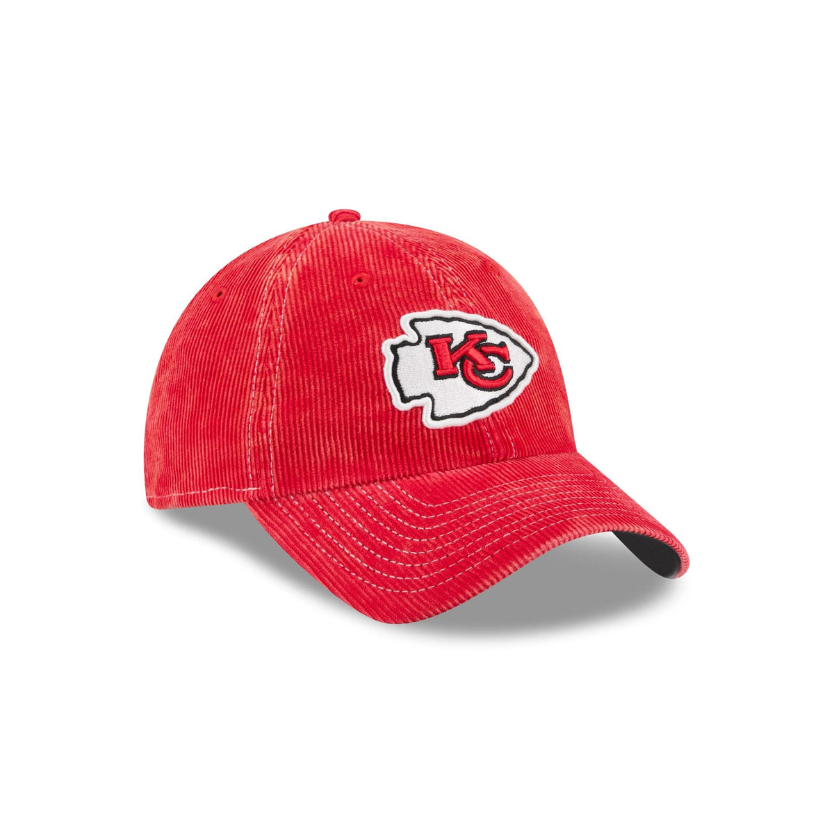 Kansas City Chiefs Washed Corduroy Casual Classic Adjustable Hat