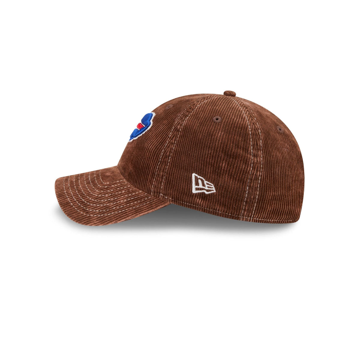Buffalo Bills Washed Brown Corduroy Casual Classic Adjustable Hat