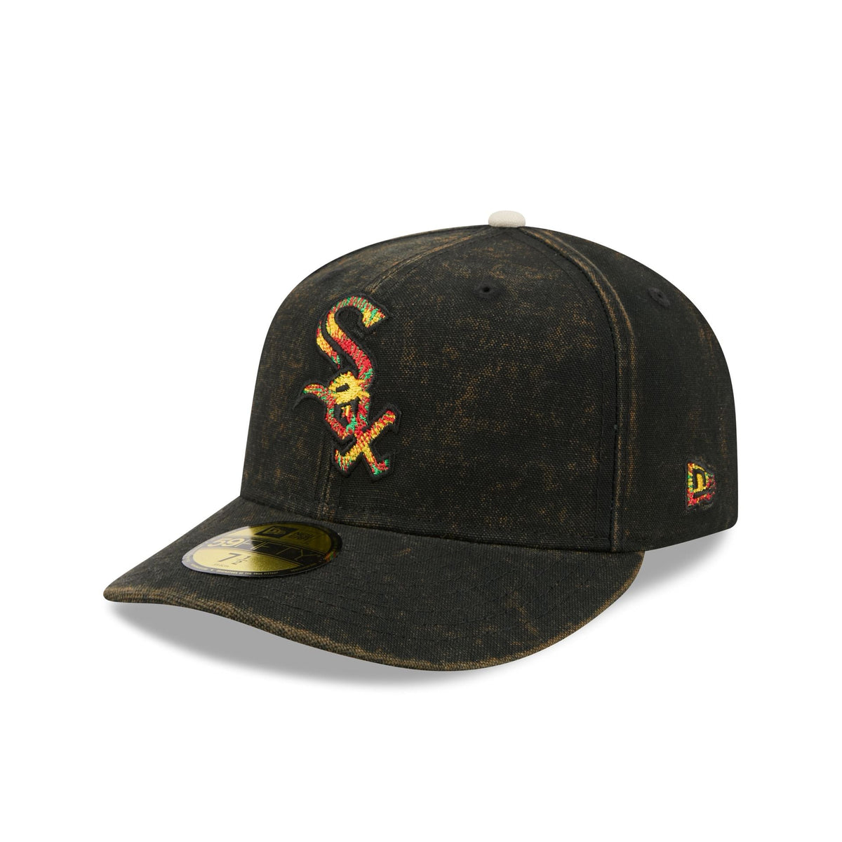 Just Caps Tie Dye Logo Chicago White Sox 59FIFTY Fitted Hat