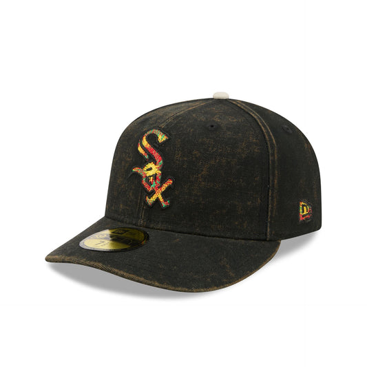 Just Caps Tie Dye Logo Chicago White Sox 59FIFTY Fitted Hat