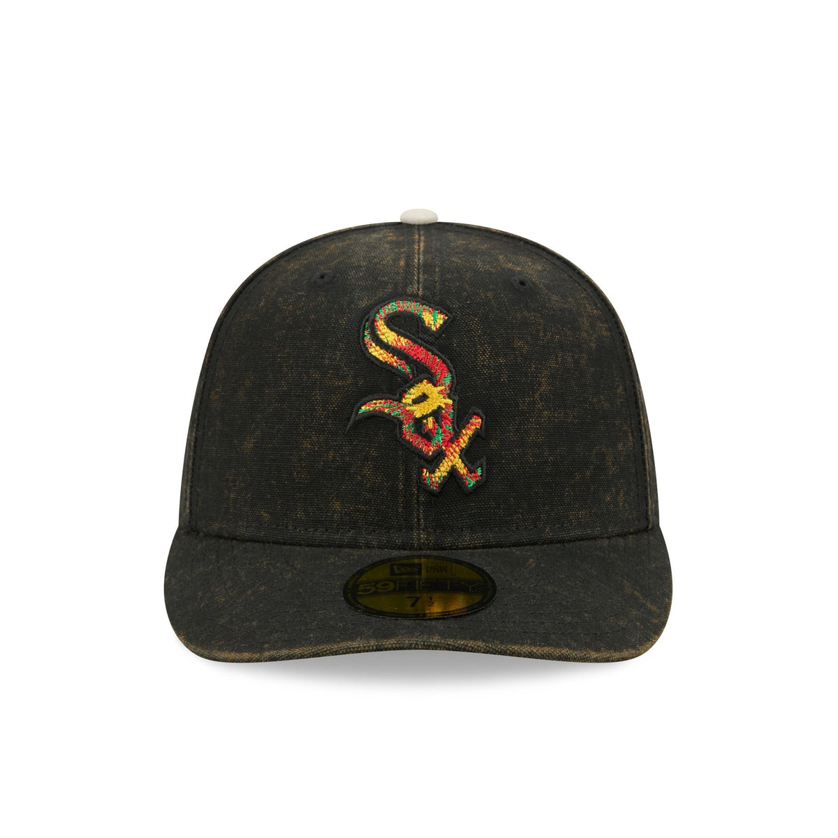 Just Caps Tie Dye Logo Chicago White Sox 59FIFTY Fitted Hat