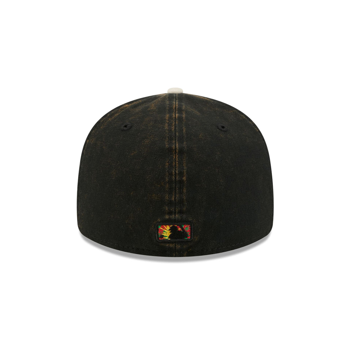 Just Caps Tie Dye Logo Colorado Rockies 59FIFTY Fitted Hat