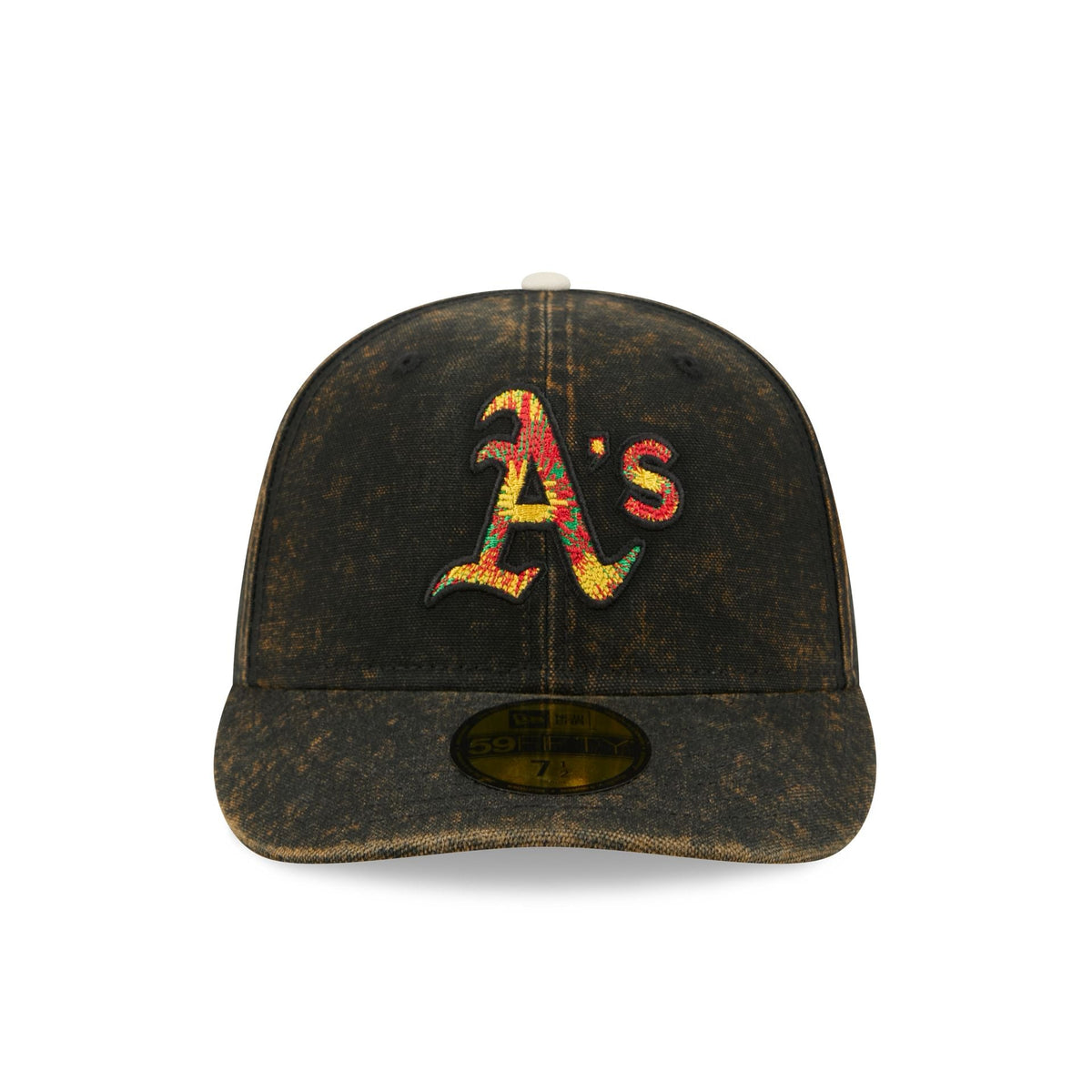 Just Caps Tie Dye Logo Athletics 59FIFTY Fitted Hat