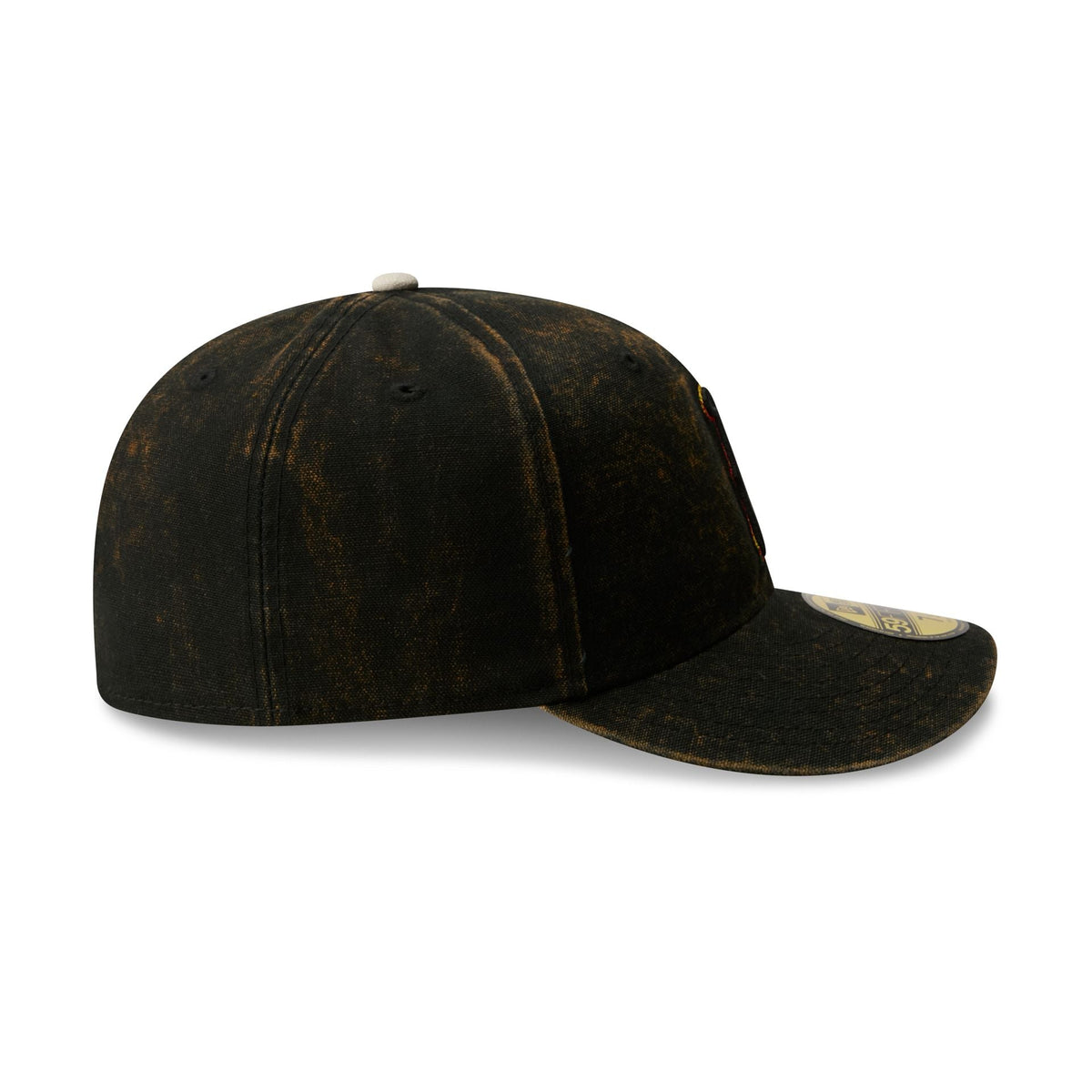 Just Caps Tie Dye Logo Los Angeles Angels 59FIFTY Fitted Hat