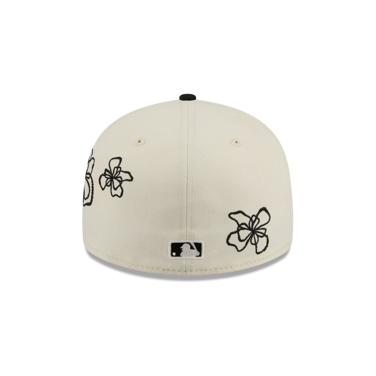 Colorado Rockies Floral Outline 59FIFTY Fitted Hat
