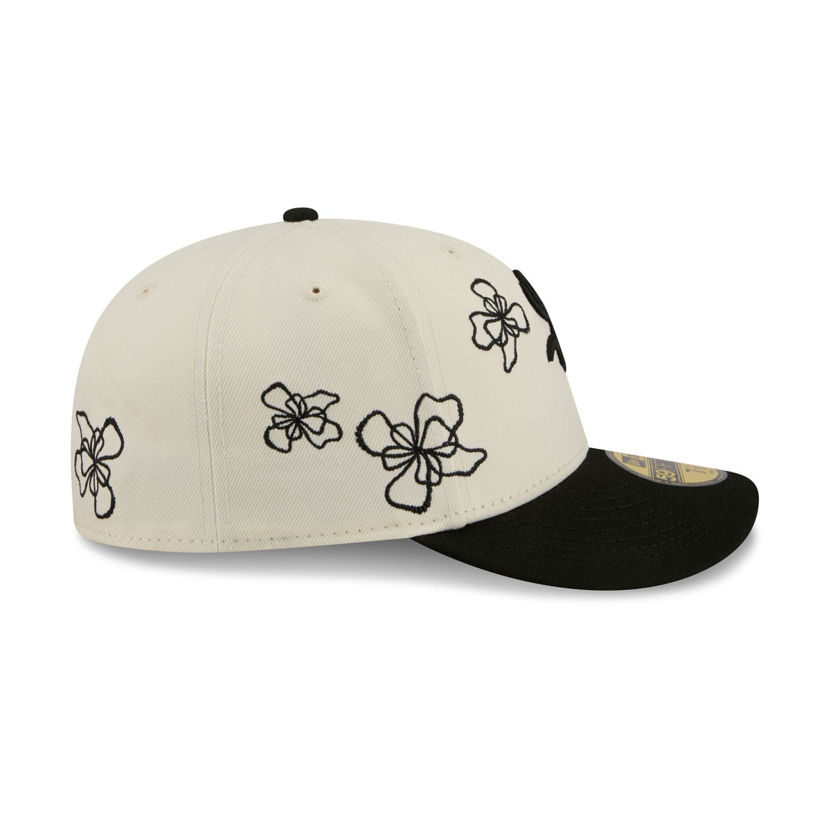 Chicago White Sox Floral Outline 59FIFTY Fitted Hat