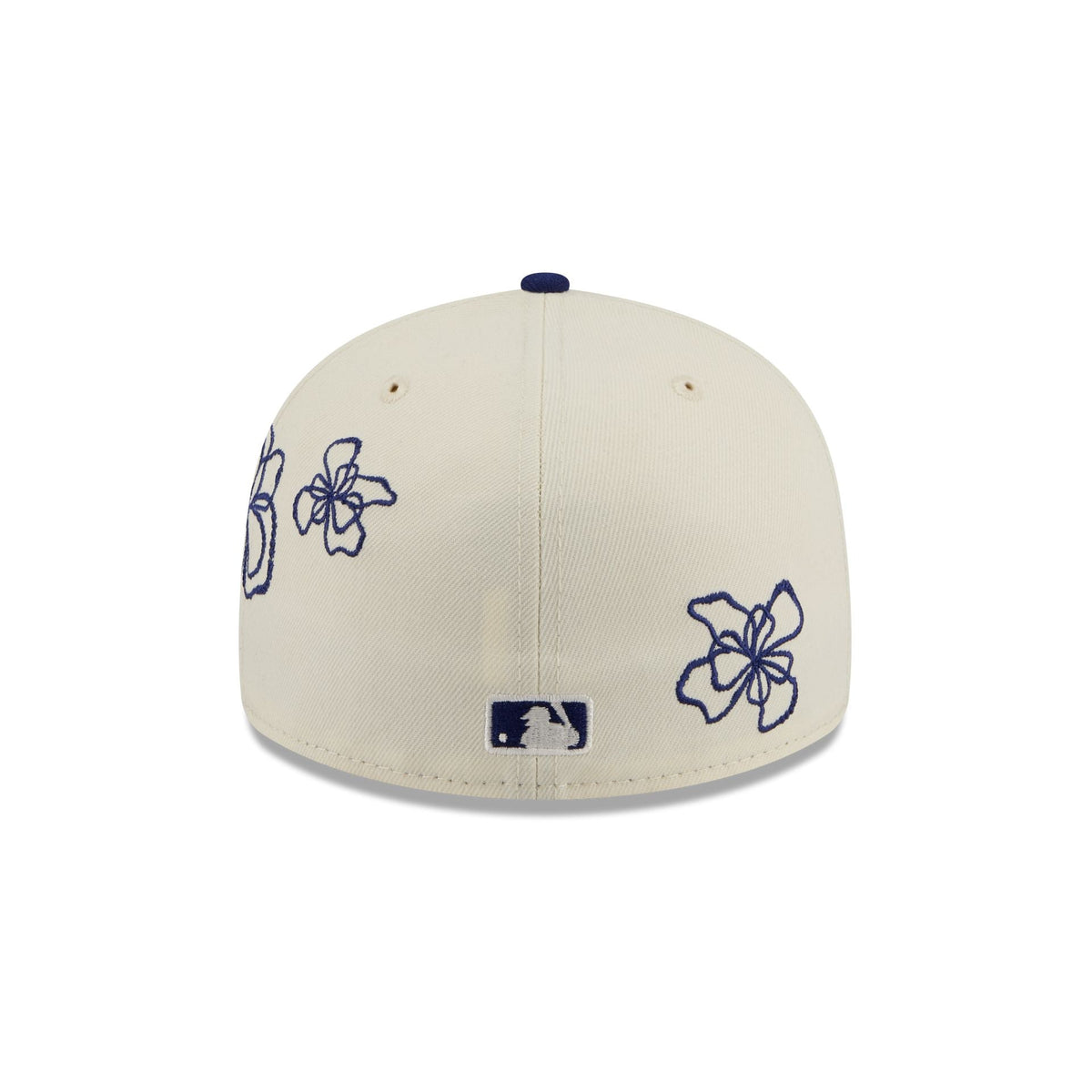 Los Angeles Dodgers Floral Outline 59FIFTY Fitted Hat
