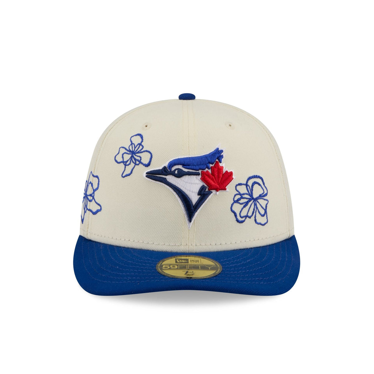 Toronto Blue Jays Floral Outline 59FIFTY Fitted Hat